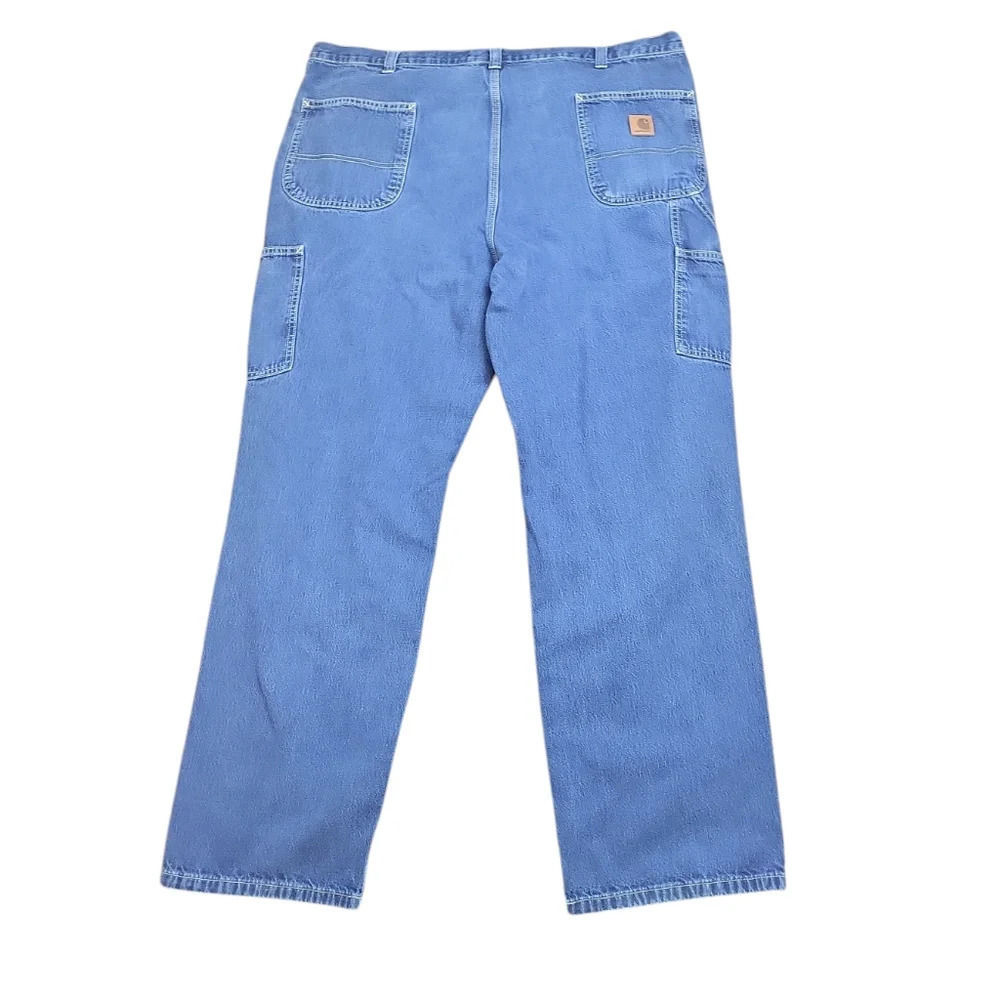 Carhartt 382-83 CARPENTER WORK JEANS 42/30 - Picture 2 of 5